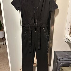 Ramy Brook Black Jumpsuit Soft Fabric Full-Length